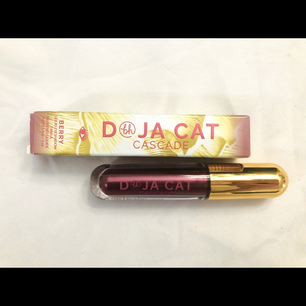 Doja Cat cascade liquid eyeshadow BERRY